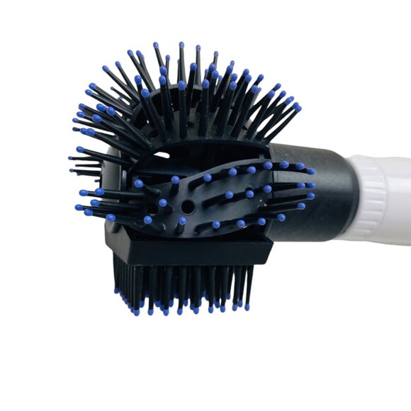 Vtg 97 Conair Hot Air Round Combo Brush CD180 Curls Waves Straightens Retro 90s - Picture 2 of 7